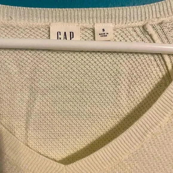 Gap Cream Wool Blend Knit Sweater - Picture 6 of 6